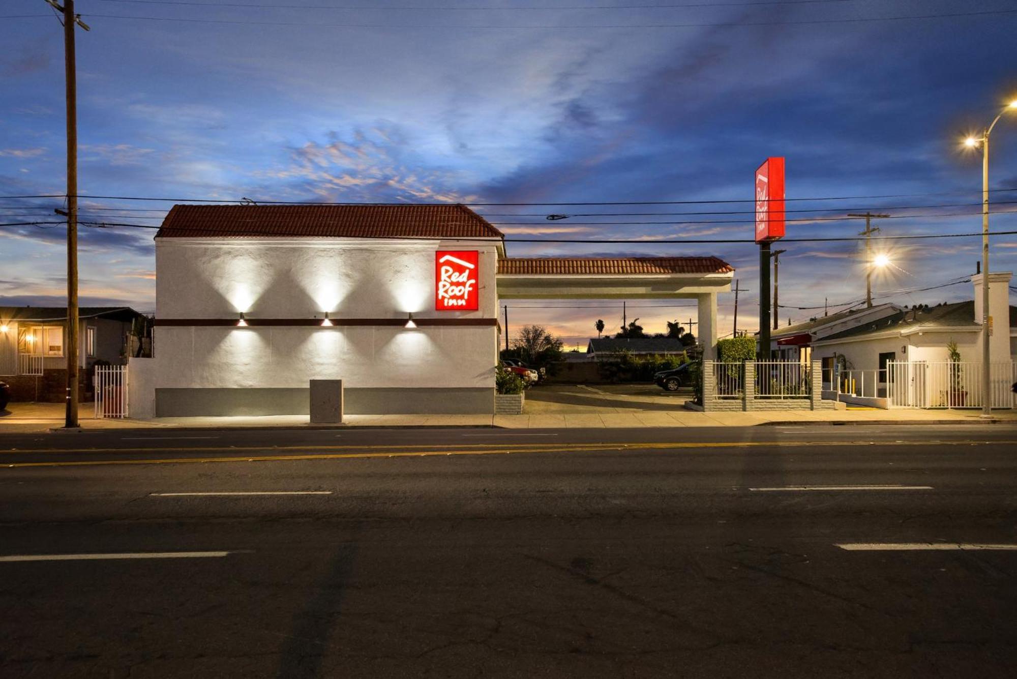 Red Roof Inn Carson - Wilmington, Ca Лос-Анджелес Екстер'єр фото