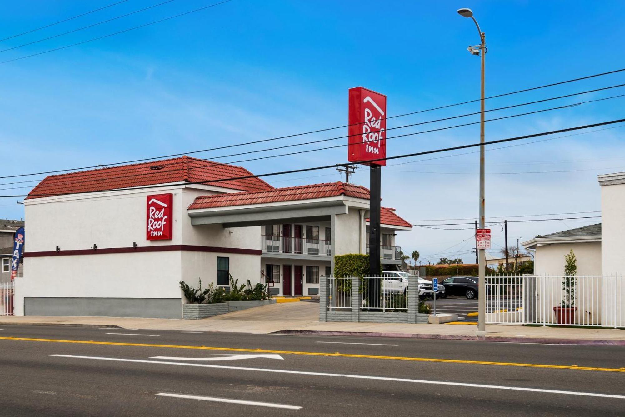 Red Roof Inn Carson - Wilmington, Ca Лос-Анджелес Екстер'єр фото